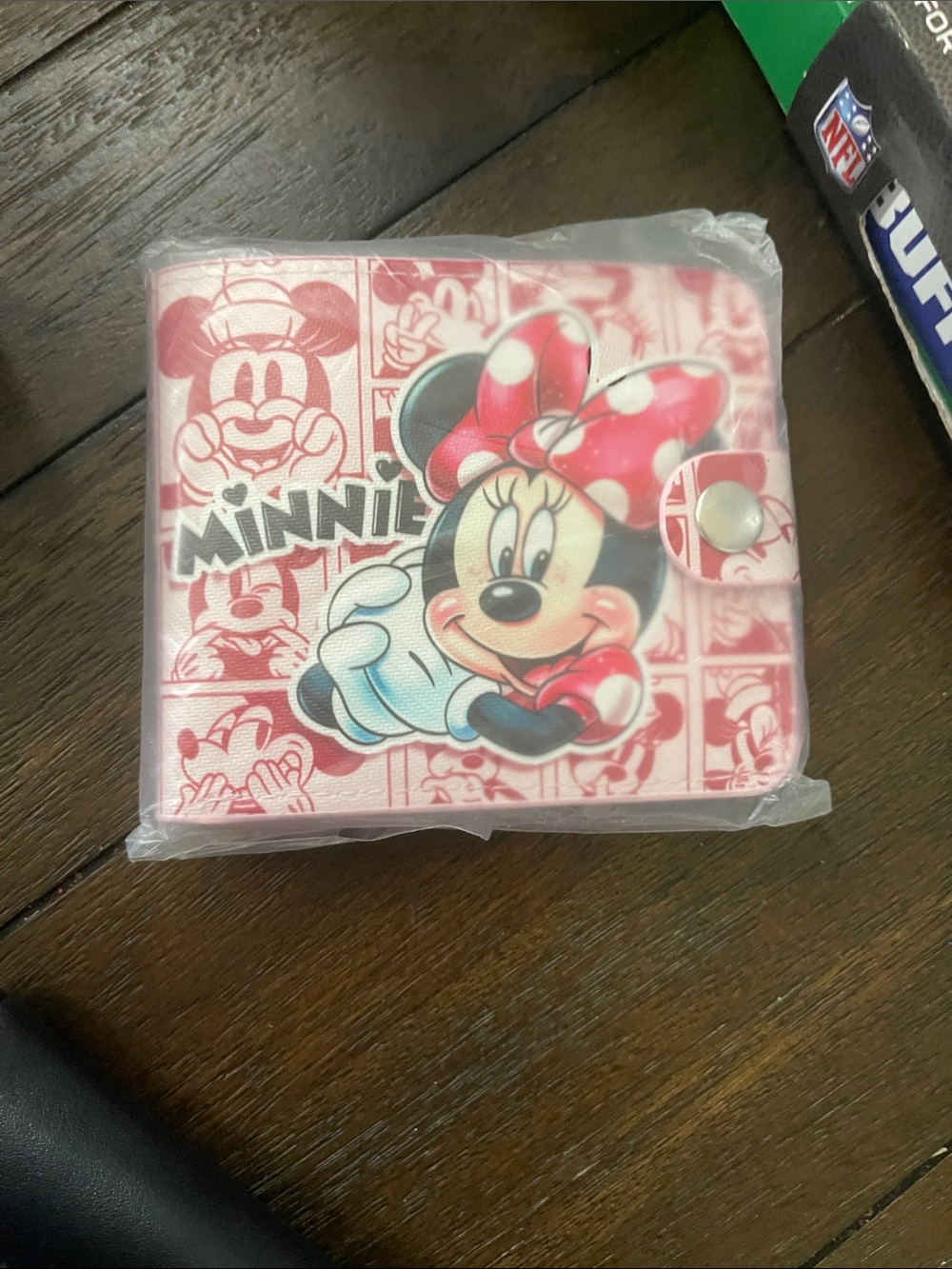 Minnie Mouse Pink Cartoon Wallet